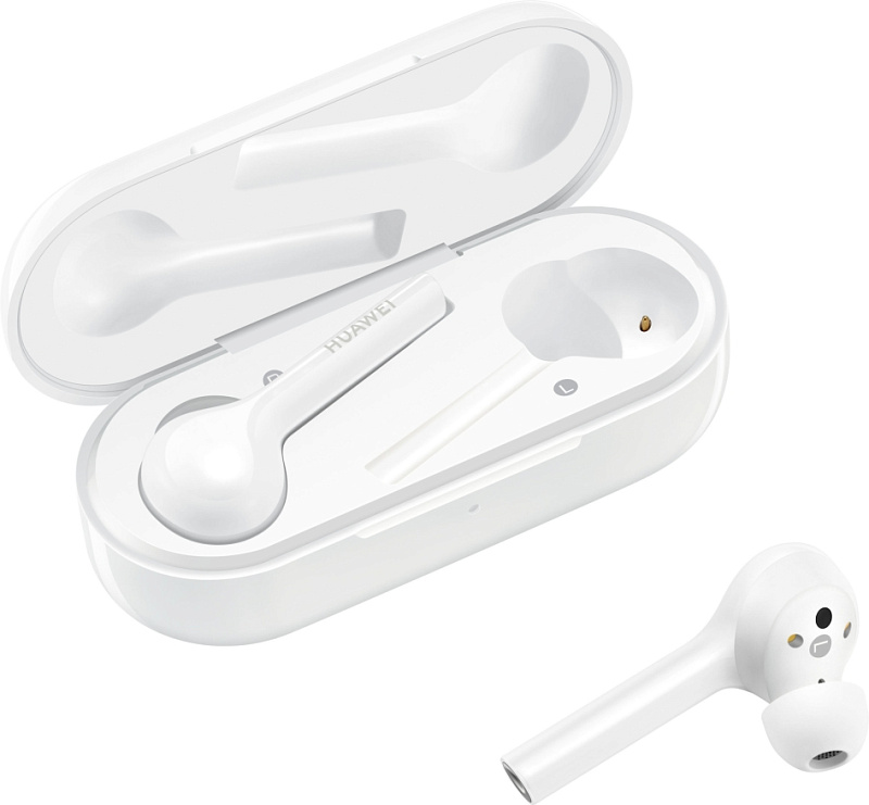 Наушники оригинальные Huawei FreeBuds Lite (белый) фото 1